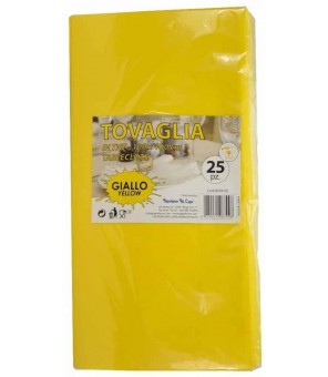 Mantel Paperlynen Amarillo TNT X 25 Piezas