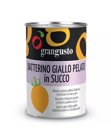 GRANGUSTO DATTERINO GIALLO PELATO IN SUCCO 12 X 400 GR