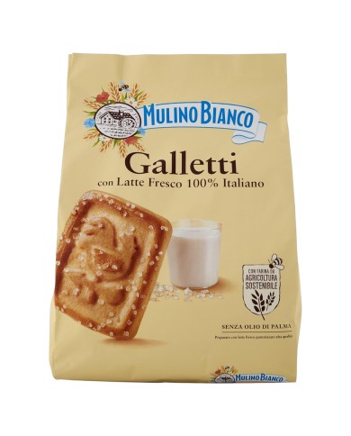 GALLETAS MULINO BIANCO GALLETTI 6 PAQUETES DE 350 GR