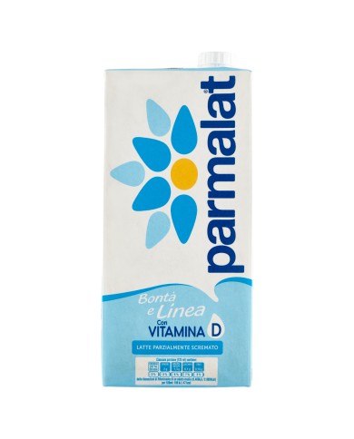 PARMALAT PARTLY SKIMMED MILK IN BRICK 1 LITER