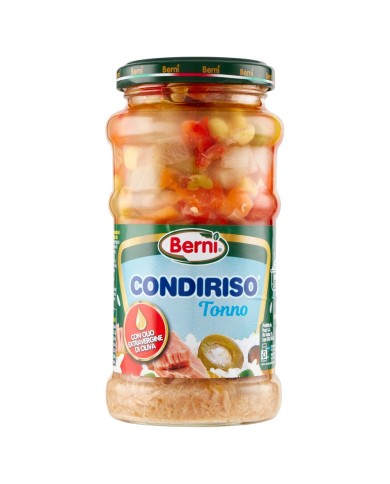 BERNI CONDIRISO TONFISK MED EXTRA VIRGIN OLIVOLJA GR.300