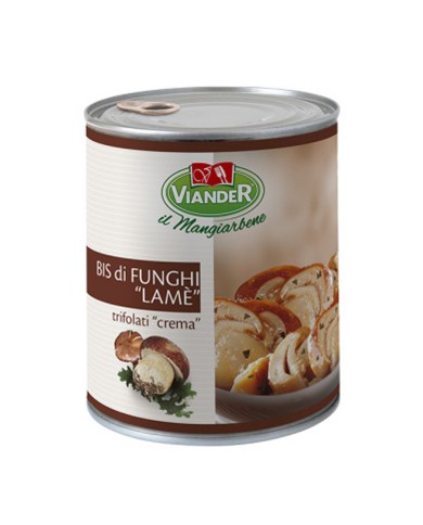 VIANDER BIS SAUCEED LAME' PILZE „CREME“ 800 GR