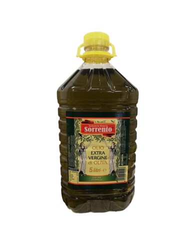 SORRENTO EXTRA VERGEINE OLIJFOLIE IN PET 5 L