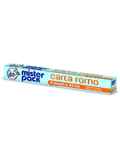 MISTER PACK CARTA FORNO 6 METRI X 33 CM