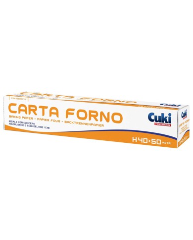 CUKI CARTA FORNO 40 CENTIMETRI X 50 METRI