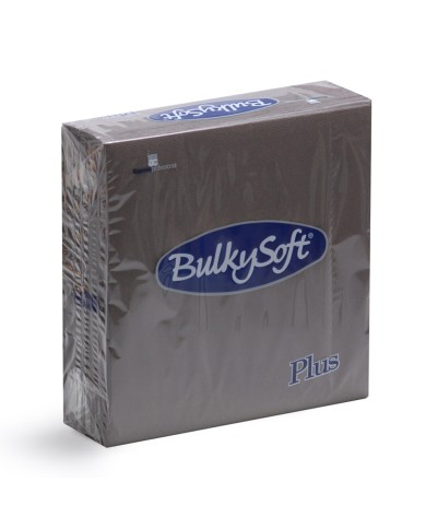 BULKYSOFT RAINBOW PLUS SERVETTEN 2 PLY BRUIN 38X38 X 40 STUKS