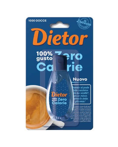 DIETOR ZERO CALORIE VLOEIBARE ZOETSTOFFEN 1000 MINI DROP 50 ML