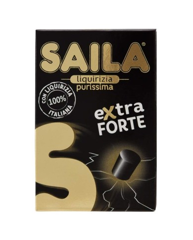 SAILA BONBONS À LA RÉGLISSE EXTRA FORTS BOITE 16 BOITES X 36 GR