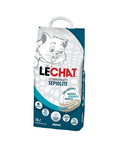 LITIÈRE POUR CHAT MONGE LECHAT 10 LT