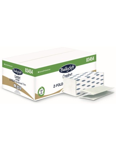 BULKYSOFT CARTA ASCIUGAMANI Z FOLD 150 PEZZI X 25 CONFEZIONI