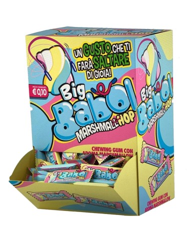 BIG BABOL MARSHMALLHOP CHEWING GUM 200 PIÈCES