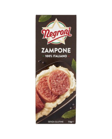 NEGRONI ZAMPONE 100 % ITALIENISCH KG.1