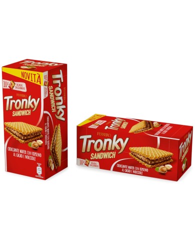 FERRERO TRONKY SANDWICH 22 GR X 10 DELAR