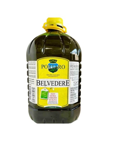 BELVEDERE EXTRA VIRGIN OLIVE OIL IN PET LT.5