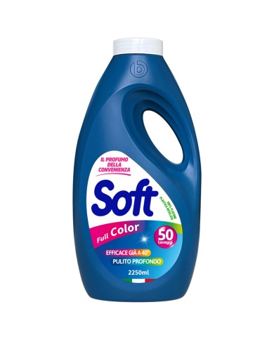 SOFT LIQUID DETERGENT WASHING MACHINE FULL COLOR 50 WASHES ML.2250