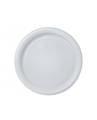 MR.PARTY PLASTIC FLAT PLATES DIAMETER 22 CM X 30 PIECES