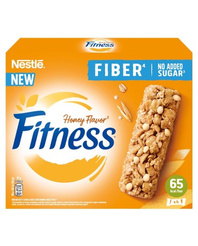 NESTLE' FITNESS BARRETTE DI CEREALI INTEGRALI AL MIELE X 4 PEZZI