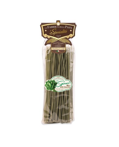 LA FABBRICA DELLA PASTA DI GRAGNANO SPAGHETTI CON SPINACI GR.500