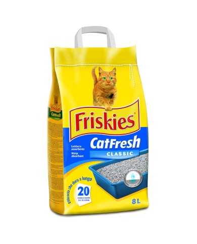 FRISKIES CLASSIC CATFRESH LITTER VOOR KAT 5 KG