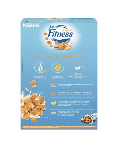 NESTLE' CEREALI FRUMENTO E AVENA INTEGRALE FITNESS ORIGINAL GR.375