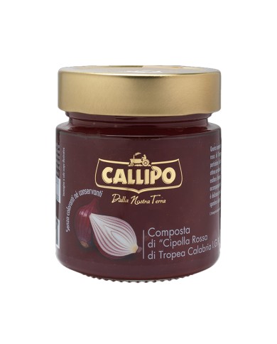 CALLIPO-KOMPOT AUS ROTEN ZWIEBELN AUS TROPEA g.g.A. GR.650