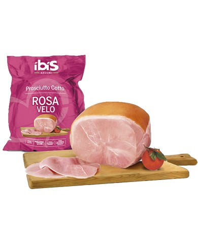 IBIS ROSA KOCHSCHINKEN SAMT IN DER HÄLFTE ETWA 4,6 KG.