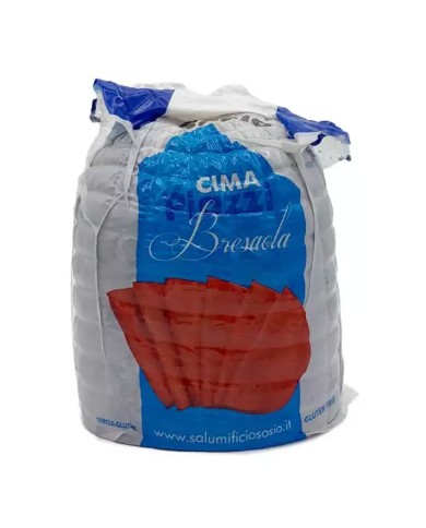 SOSIO BRESAOLA CIMA PIAZZI CA 1,6 KG.