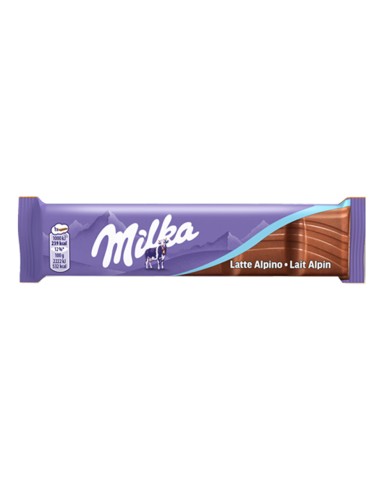 BARRE DE CHOCOLAT AU LAIT DES ALPES MILKA GR.45