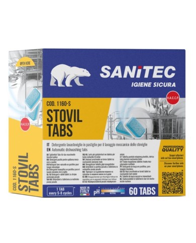 SANITEC STOVIL TABS 1,2 KG X 60 SZTUK