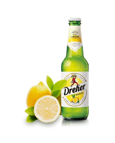 BIÈRE AU CITRON DREHER RADLER CL.33 X 24 BOUTEILLES