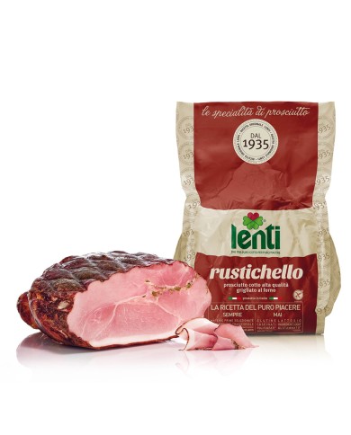 LENTI RUSTICHELLO GEKOCHTER SCHINKEN VAKUUMVERPACKT CA. 8 KG