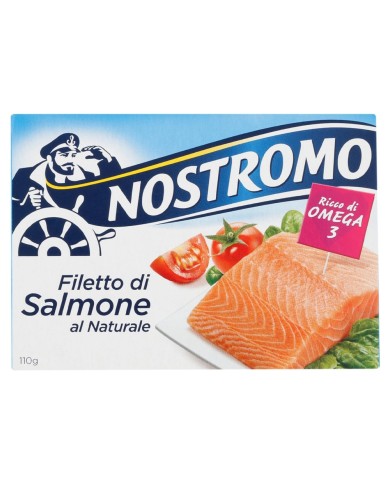 NOSTROMO FILETTO DI SALMONE AL NATURALE GR.110