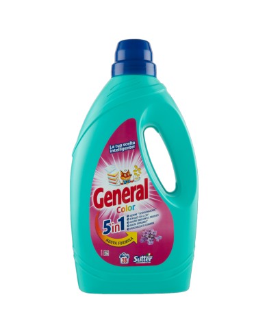 GENERAL KLEUR 5 IN 1 WASMACHINEVLOEISTOF 28 MAATBEKER 1,26 LITER