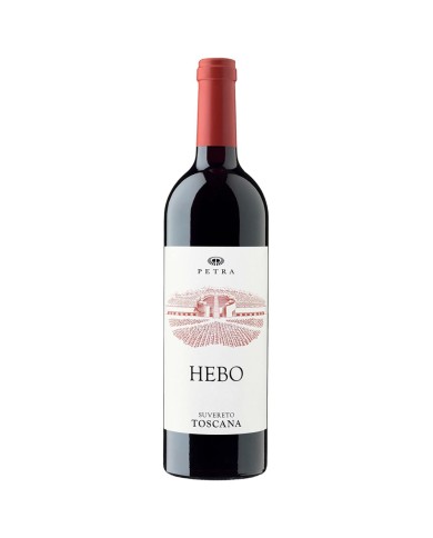 PETRA RED WINE HEBO TOSCANA IGT CL.75