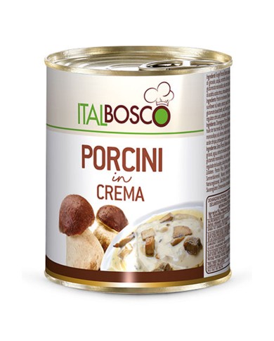 ITALBOSCO PORCINI PADDESTOELEN IN CRÈME GR.800