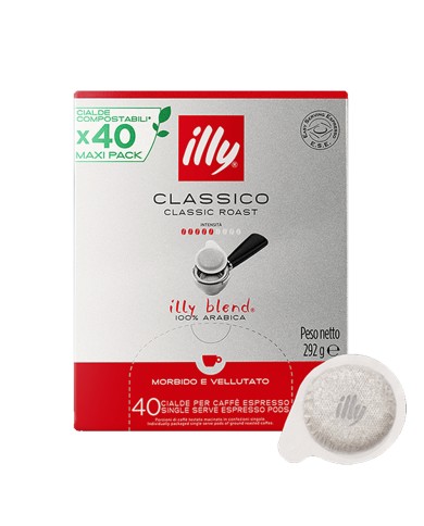 ILLY CLASSIC KAFFE I ESE ESE 44MM X 40 STIK