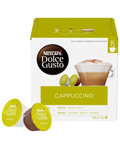 CÁPSULAS NESCAFE DOLCEGUSTO CAPPUCCINO X 30 UNIDADES