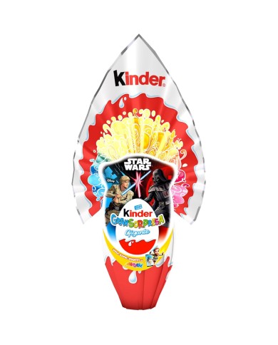 KINDER GRANDOPRESA GROOT PAASEI STAR WARS 320 GR