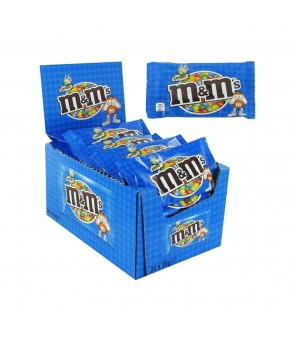 MM'S M & M'S CRISPY CONFETTI CHOCOLATE WITH PUFFED RICE, 24 BAGS X36G (864G)