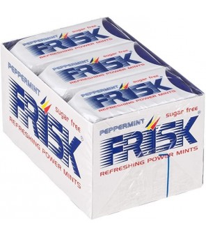 CARAMELOS FRISK PEPPERMINT X 12