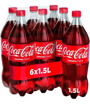 COCA COLA BEVERAGE LT 1,5 X 6