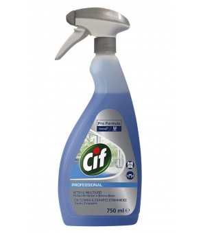 CIF GLAS- EN SPIEGELAFWASMIDDEL 750 ML