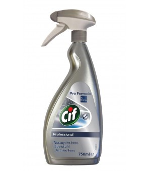 DETERGENTE CIF ACCIAIO INOX & VETRI 750 ML