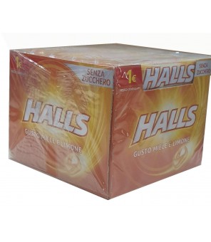 CARAMELOS HALLS MIEL LIMÓN 20PZ