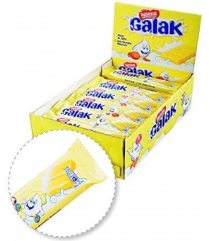 GALAK NESTLE BARRE DE CHOCOLAT BLANC 36PZ