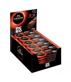 PERUGINA BARRETTE CHOCOLAT NOIR NOIR EXTRA 70% 36PZ X 35GR