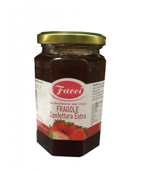 FACCI DŻEM TRUSKAWKOWY 350 GR