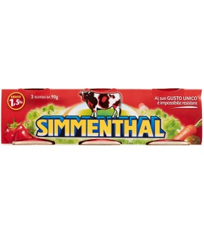 SIMMENTHAL VLEES 3 DOZEN VAN 90 GR X 3