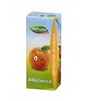 JUS D'ABRICOT VALFRUTTA ML.200 X 3 PIÈCES