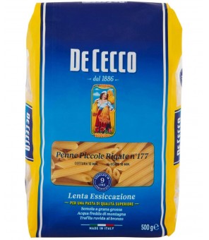 DE CECCO MAŁY PENNE W PASKI N 177 GR 500 X 10